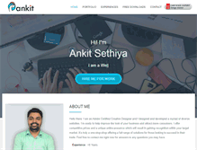 Tablet Screenshot of ankitsethiya.com